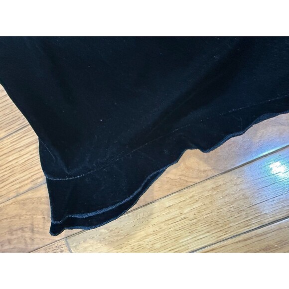 Victoria's Secret Black Velvet Romper Sleep Lounge XS NEW - Picture 7 of 9